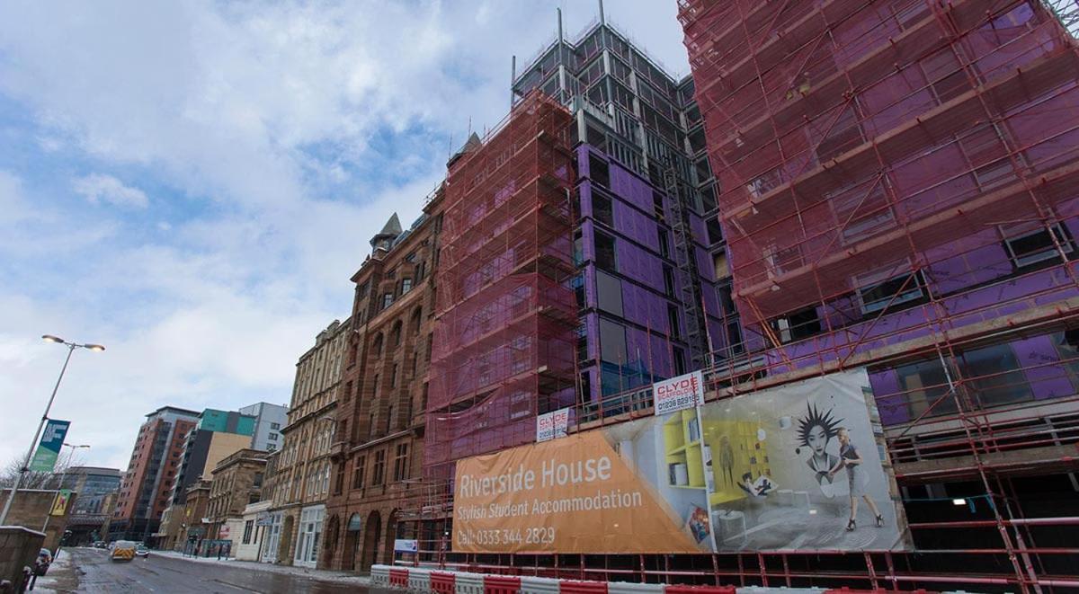 Modern City Living Studios At Riverside In The Heart Of Glasgow Exteriör bild