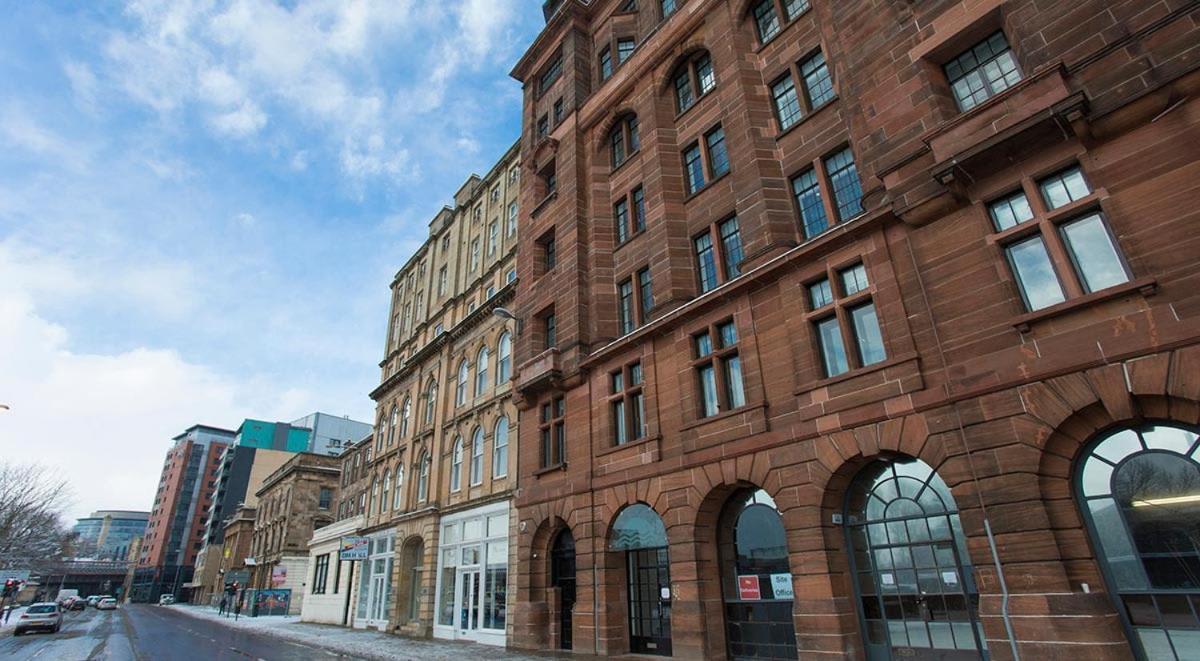 Modern City Living Studios At Riverside In The Heart Of Glasgow Exteriör bild